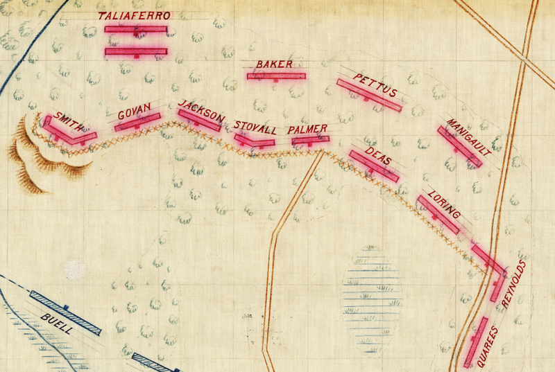Battle Archives Map Bentonville, North Carolina