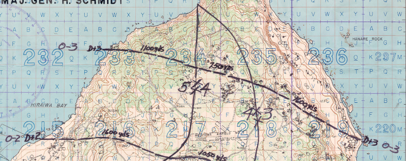 Battle Archives Map Iwo Jima #1