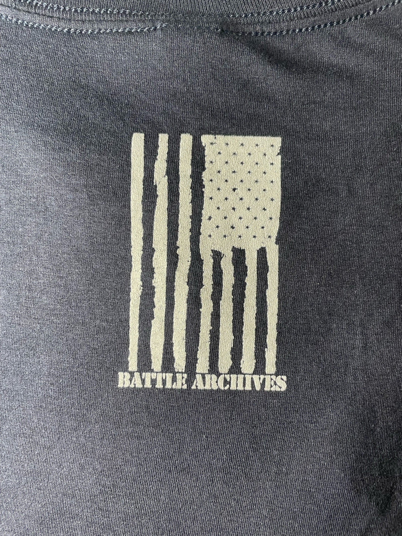 Battle Archives T-Shirt Battle Archives Logo T-shirt, Navy Blue