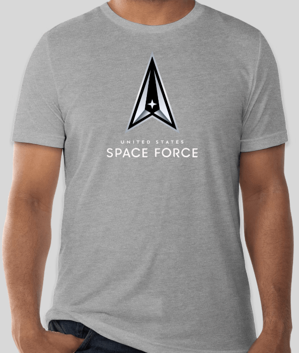 Battle Archives T-Shirt Small / Gray US Space Force Emblem T-Shirt