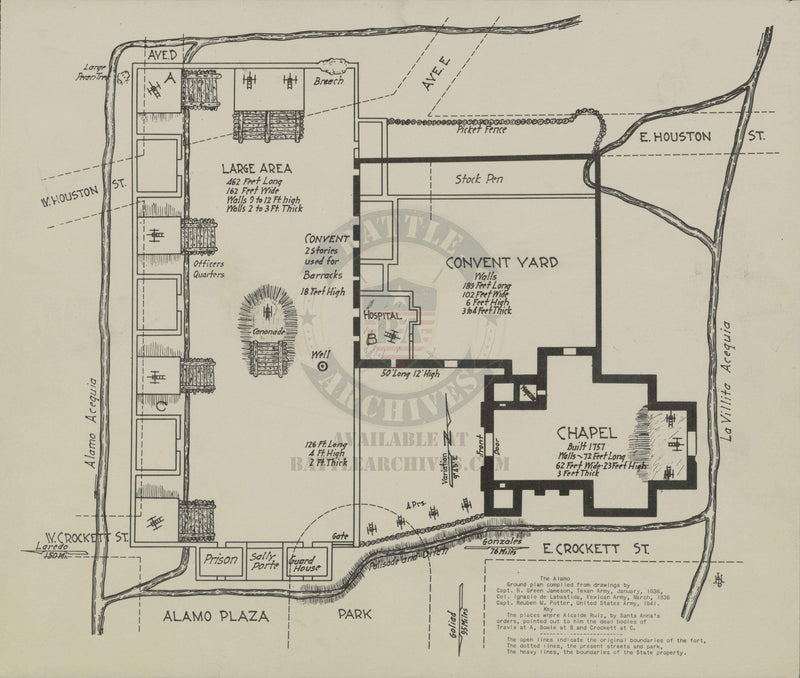 Battle Archives Map Alamo #1