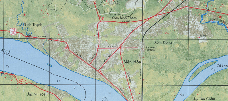 Battle Archives Map Bien Hoa #3