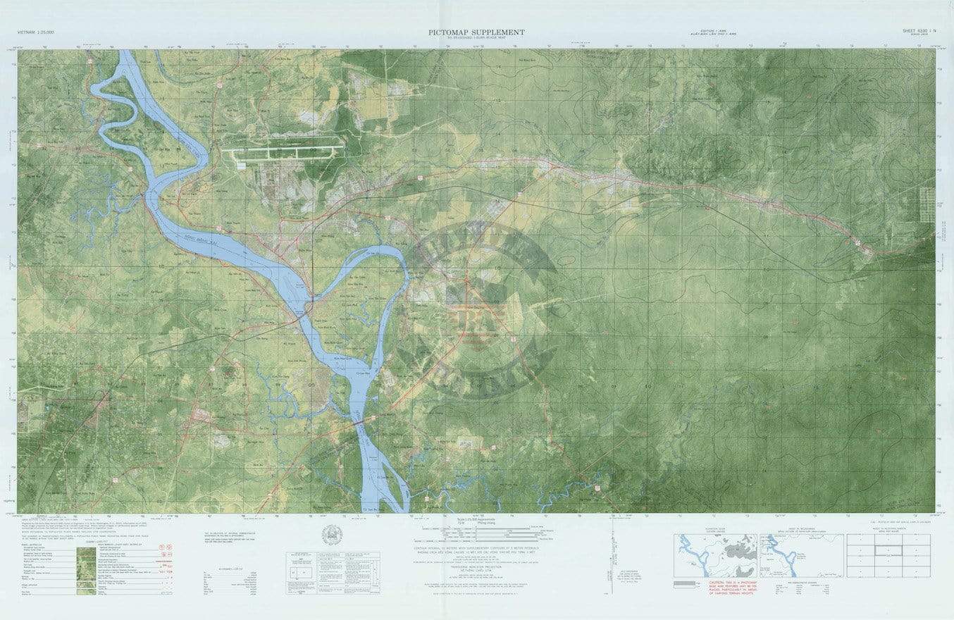 Battle Archives Map Bien Hoa #3