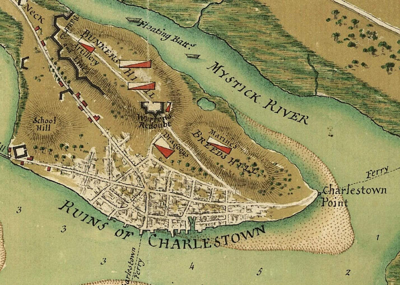 Battle Archives Map Boston #2
