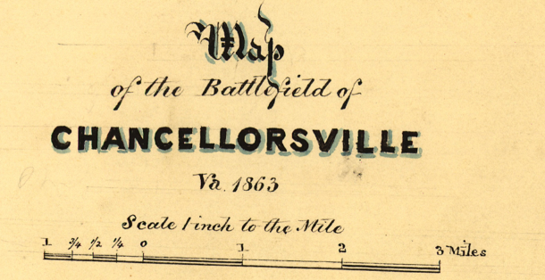 Battle Archives Map Chancellorsville #2
