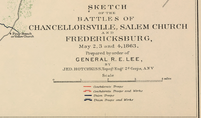 Battle Archives Map Chancellorsville #3