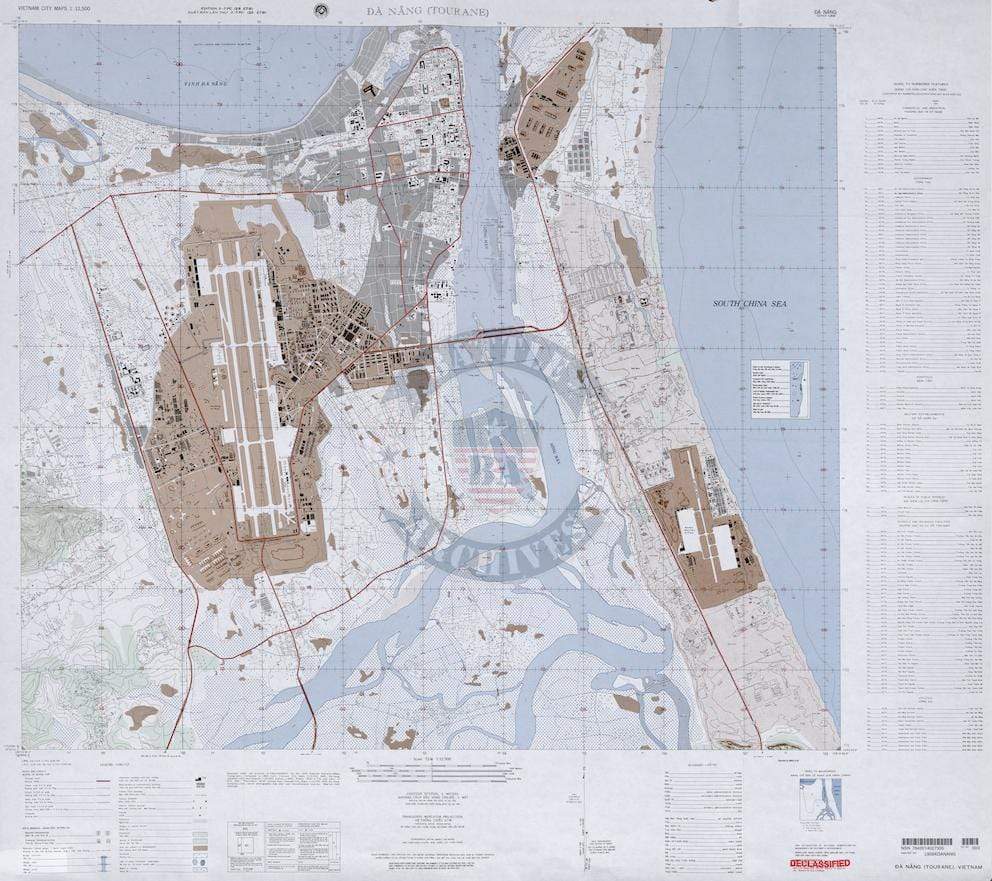 Battle Archives Map Da Nang #1