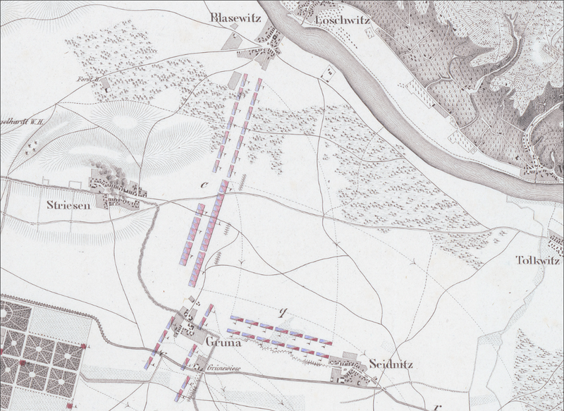 Dresden 1813 Battle Map