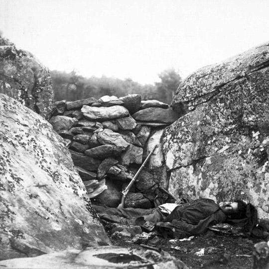 Battle Archives Map Gettysburg #9