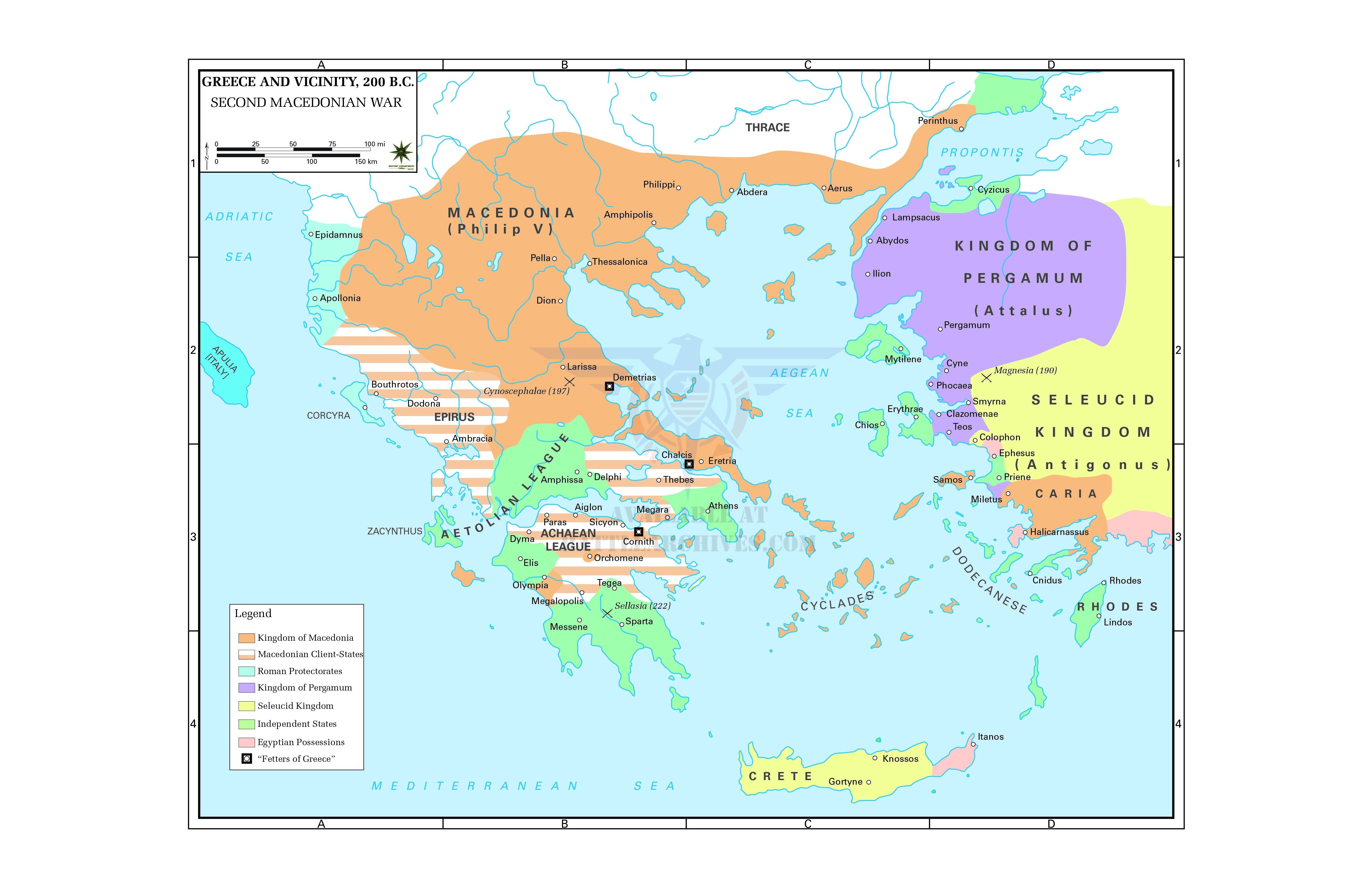 Greece During Second Macedonian War