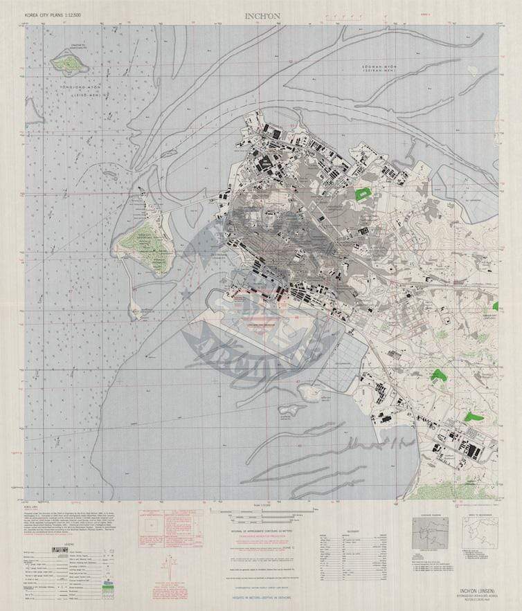 Battle Archives Map Inchon #1