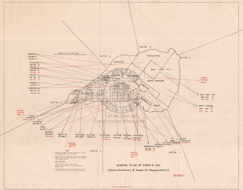 Battle Archives Map Iwo Jima #5