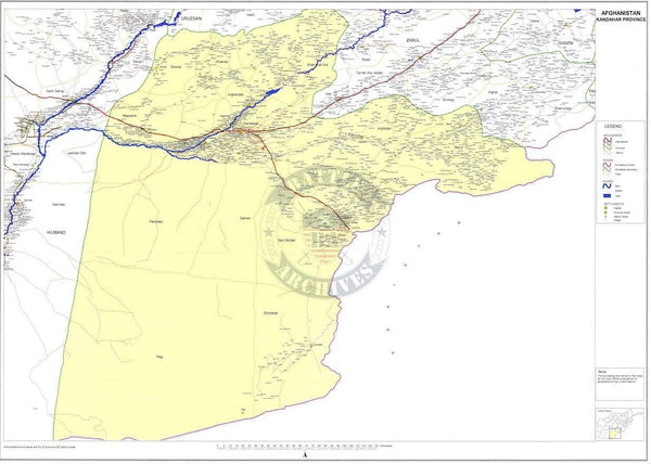 kandahar air base map
