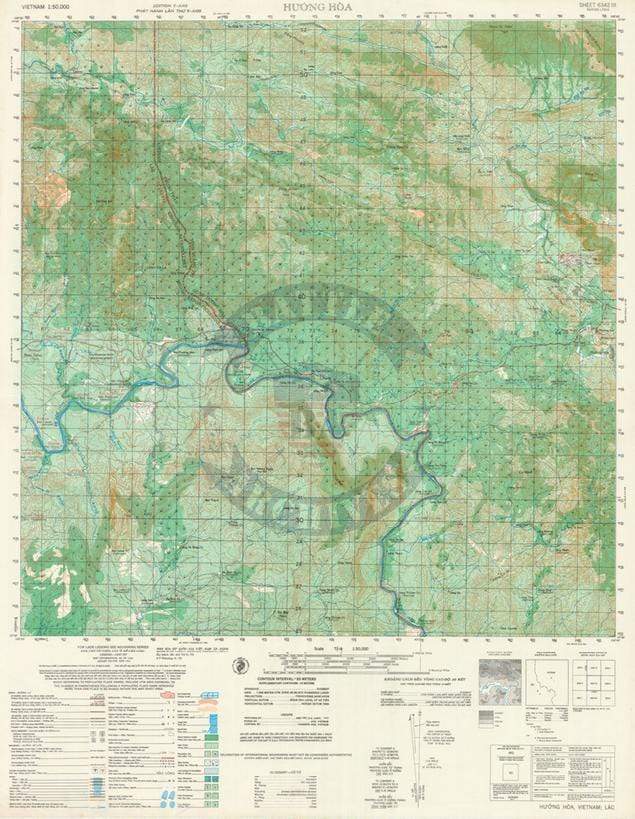 Battle Archives Map Khe Sanh #1