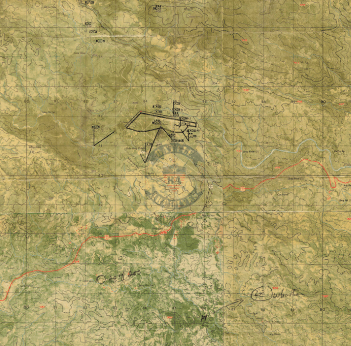 Battle Archives Map Khe Sanh #2