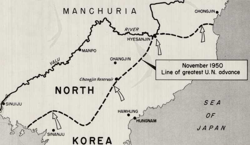 Battle Archives Map Korean War Campaign
