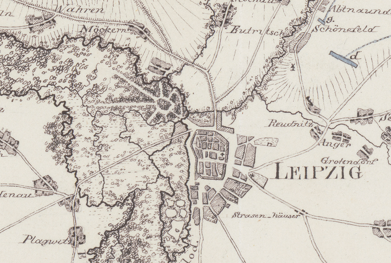 Battle of Leipzig - 1813, Map & Summary