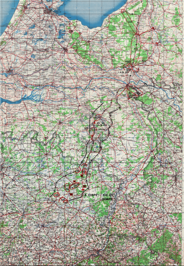 Battle Archives Map Market Garden #1