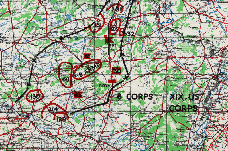 Battle Archives Map Market Garden #1