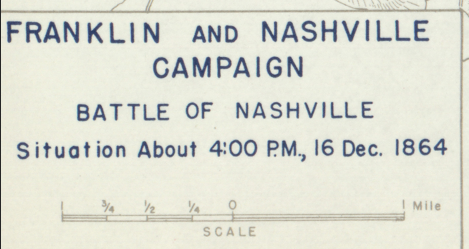 Battle Archives Map Nashville, Tennessee #4