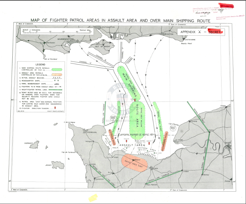 Battle Archives Map Normandy #3