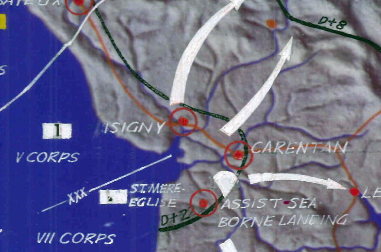 Battle Archives Map Normandy #8