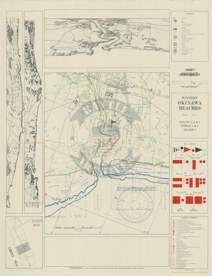 Battle Archives Map Okinawa #2