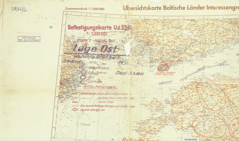 Battle Archives Map Operation Barbarossa