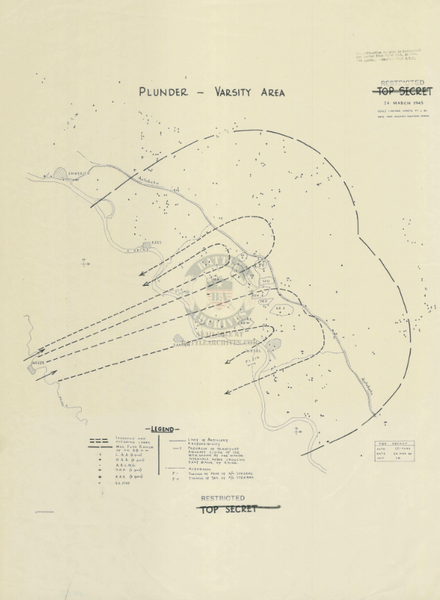 Operation Varsity Drop Zones Battle Map – Battle Archives