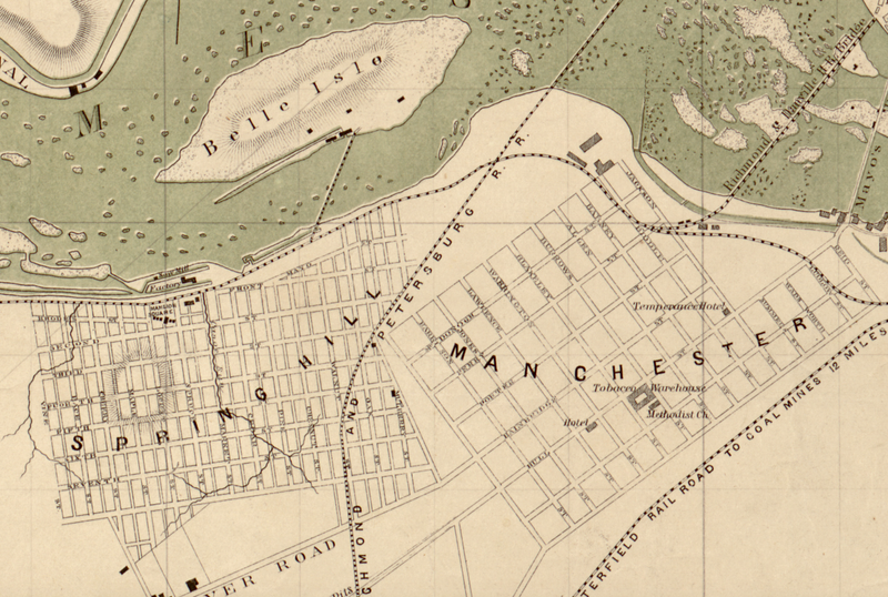 Battle Archives Map Richmond, Virginia #4