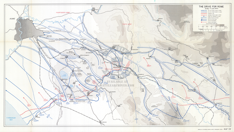 Battle Archives Map Rome