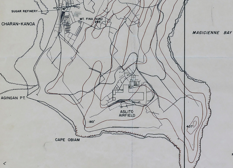 Battle Archives Map Saipan