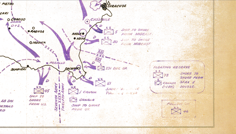 Battle Archives Map Sicily #2