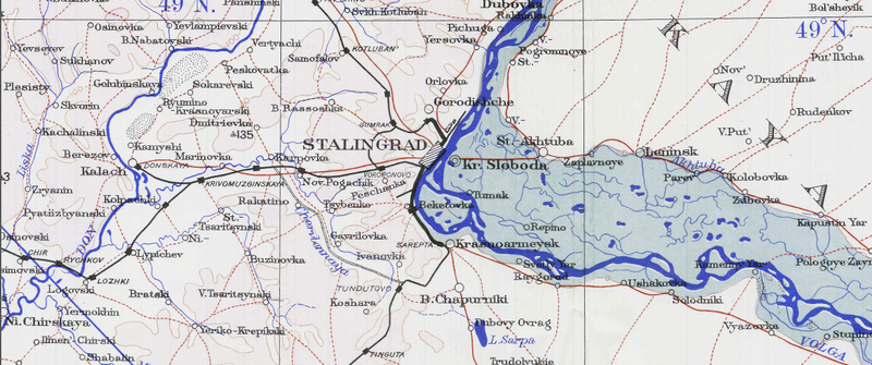 Battle Archives Map Stalingrad #2