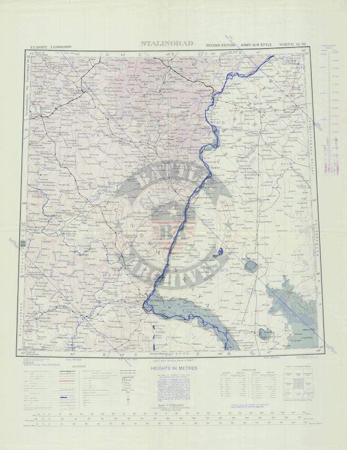 Battle Archives Map Stalingrad #2