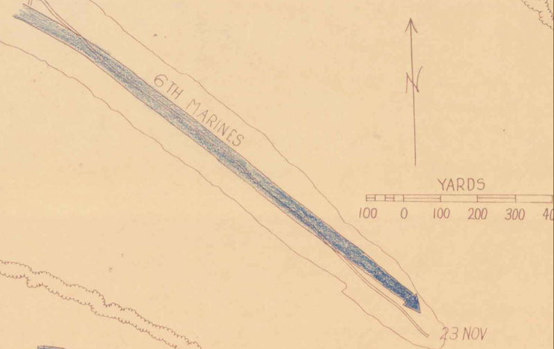 Battle Archives Map Tarawa (Betio Island)