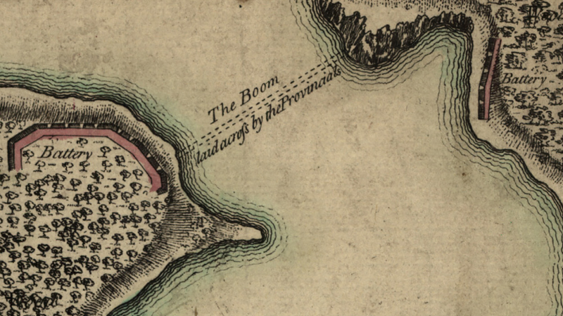 Battle Archives Map Ticonderoga, New York