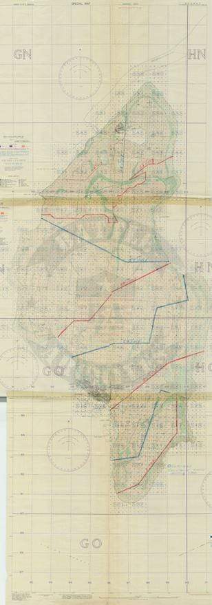 Battle Archives Map Tinian