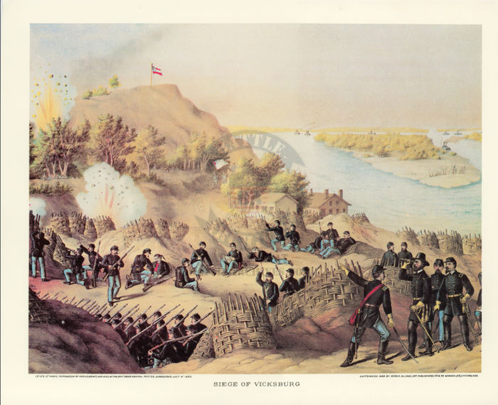 Battle Archives Map Vicksburg #3