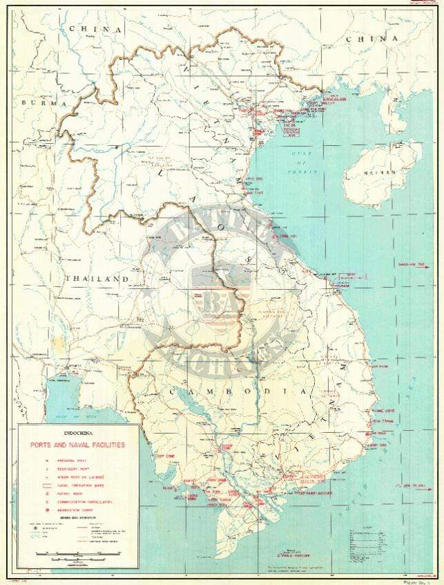 Battle Archives Map Vietnam