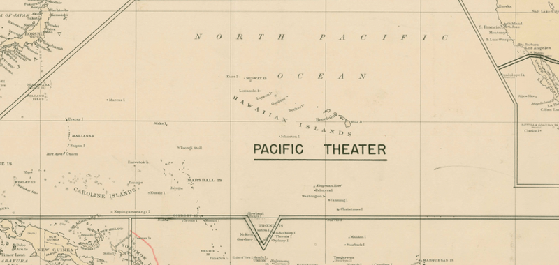Battle Archives Map War Theaters Map of World War II