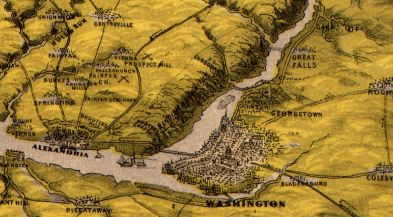 Battle Archives Map Washington, D.C. #3