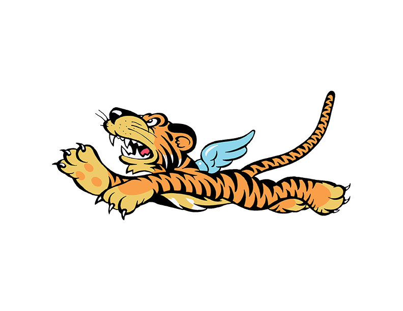 Battle Archives T-Shirt Flying Tigers Logo T-Shirt