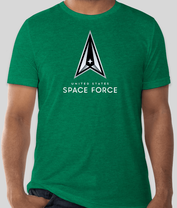 Battle Archives T-Shirt Small / Military Green US Space Force Emblem T-Shirt